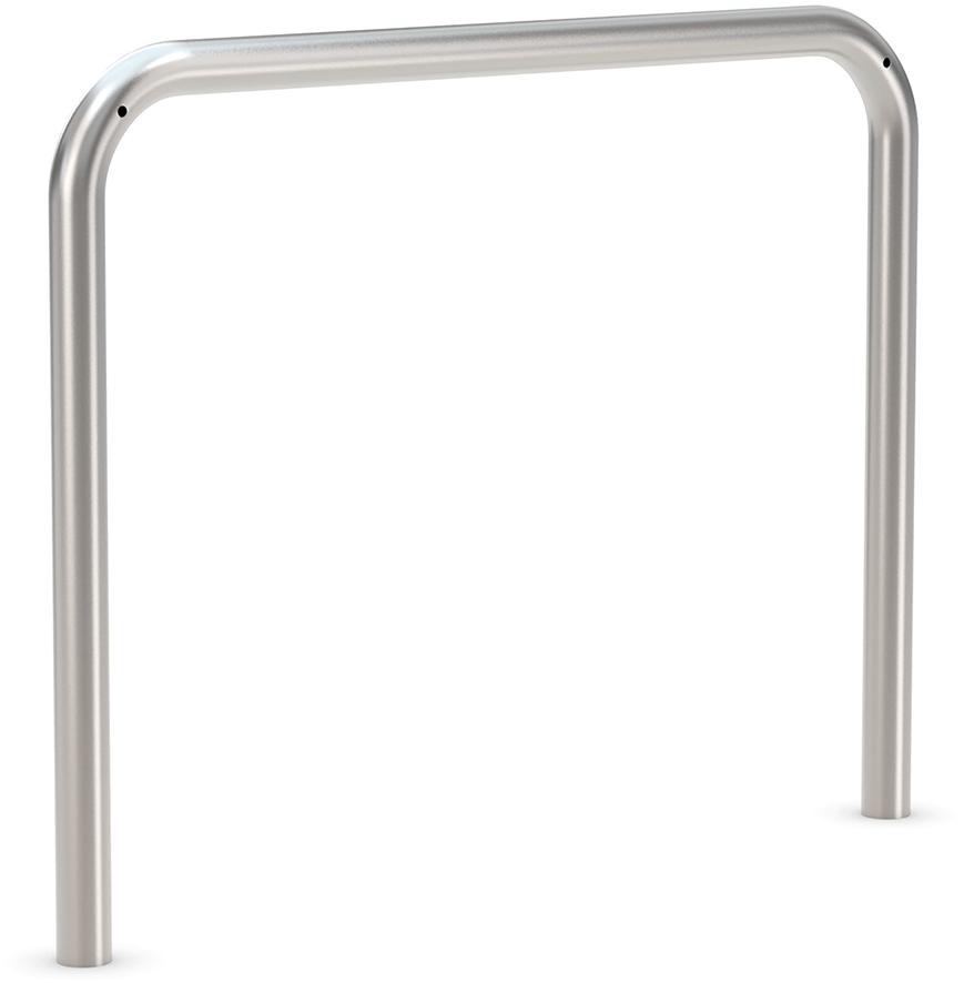 Fahrrad-Anlehnbügel Edelstahl, L 1000 mm zum Einbetonieren