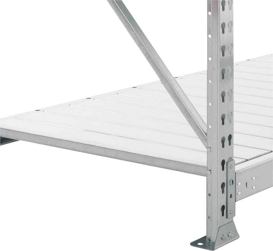 Fachboden SPEED RACK B1400xT1050 mm Stahlpaneel verzinkt META