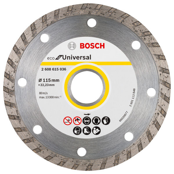 Diamanttrennscheibe Turbo Eco For Universal, 115 mm