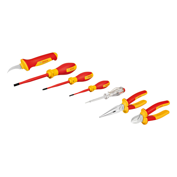 Combo Kit VDE-Werkzeug-Set gemischt, 7-tlg.