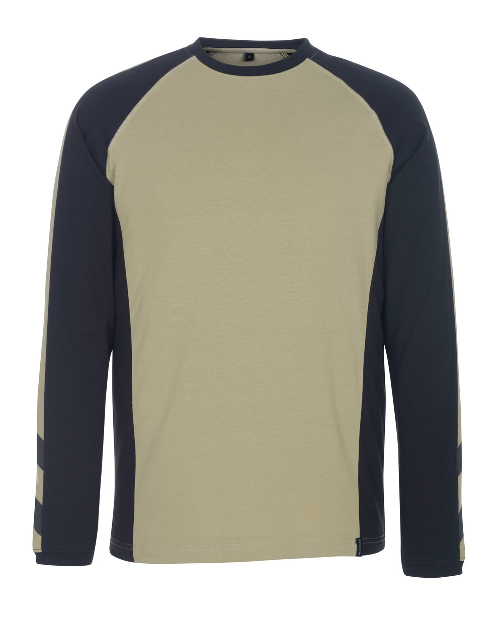 MASCOT® Bielefeld T-shirt Größe 2XL, hellkhaki/schwarz