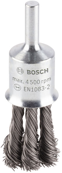 PRO Metal heavy Pinselbürste, gerader Schaft, 19 x 0,35 mm