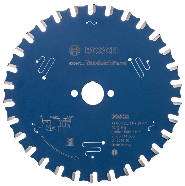 Kreissägeblatt EX SH H 160 x 20 - 30