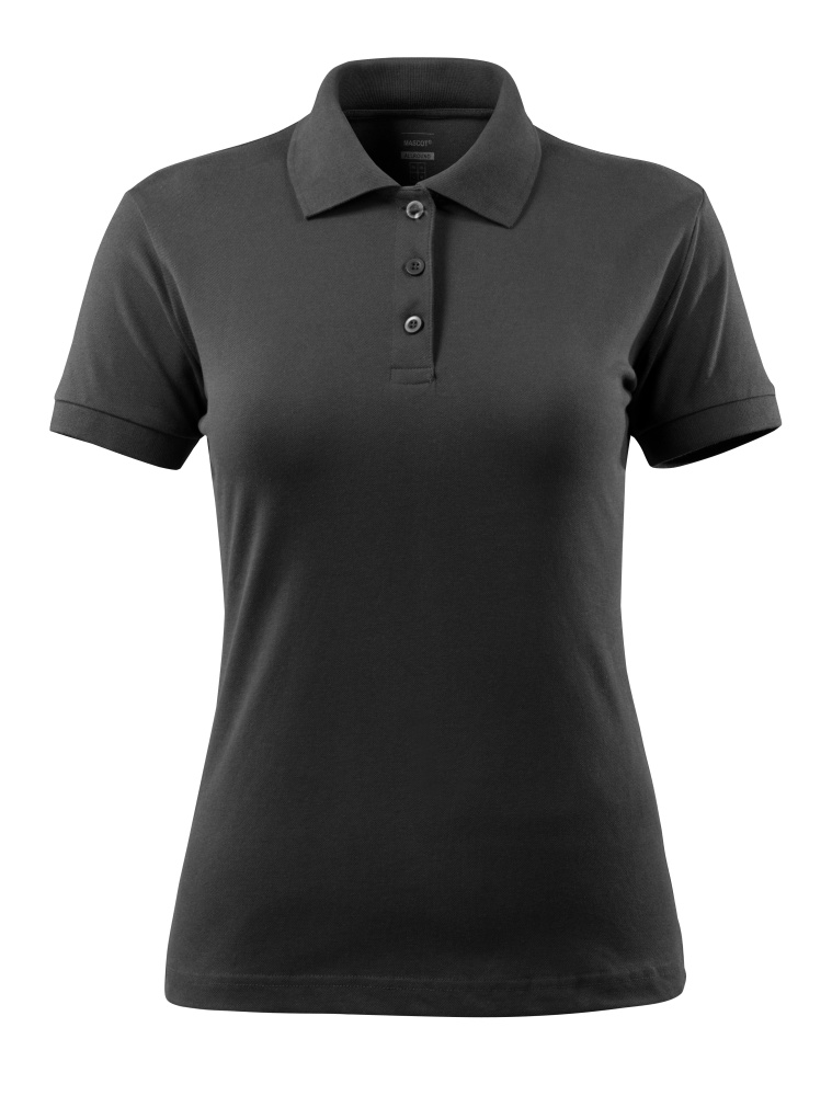 MASCOT® Grasse Damen Polo Shirt Größe 2XL, schwarz