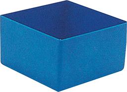 Ersatz-Kunststoff-Box B108xT108xH45 mm blau