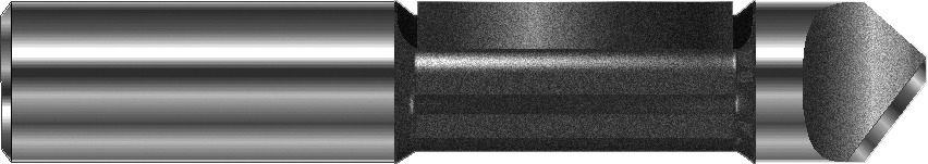Bohrfräser D 8 mm, L 67 mm, L2 19 mm