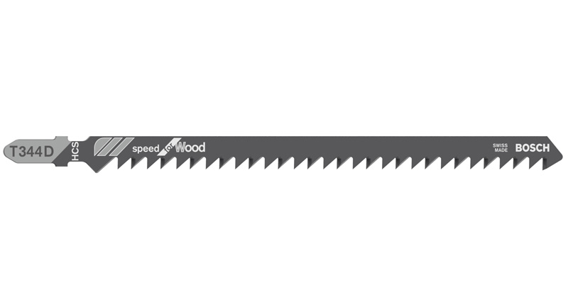 Stichsägeblatt T 344 D Speed for Wood, 3er-Pack