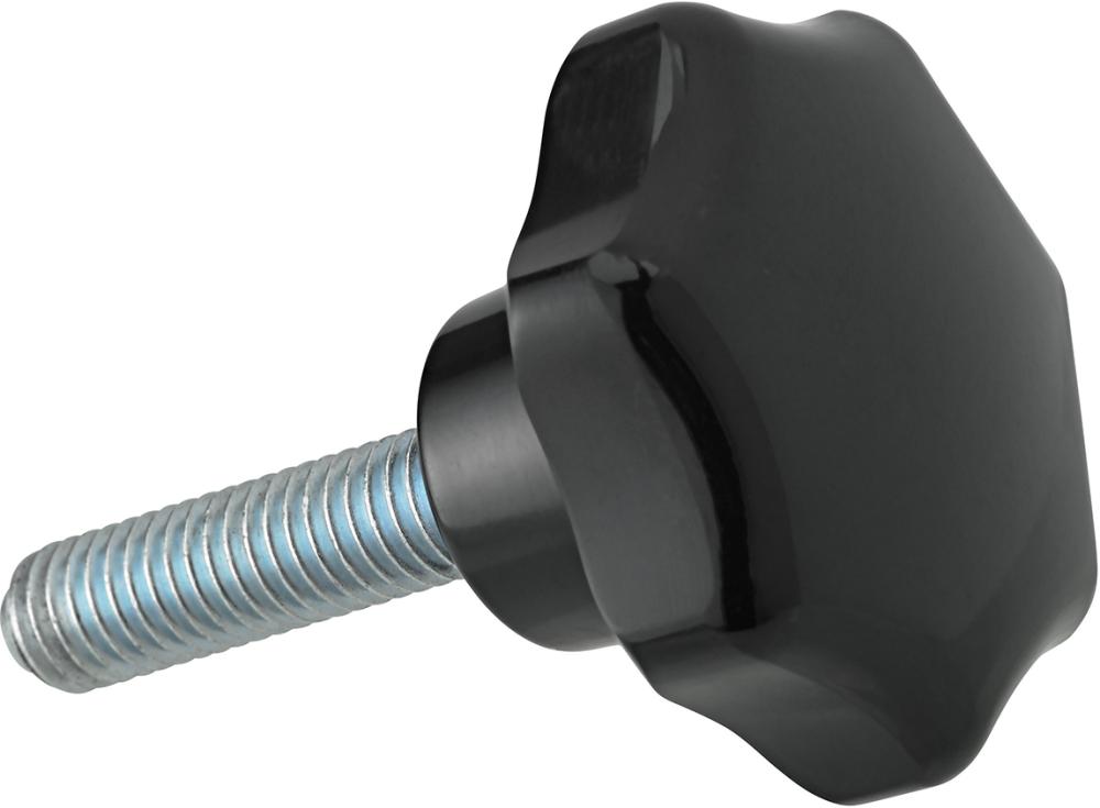 Sterngriff DIN6336A Duroplast, Form L, 25mm, M 5x20, Inhalt: 10 Stück FORTIS