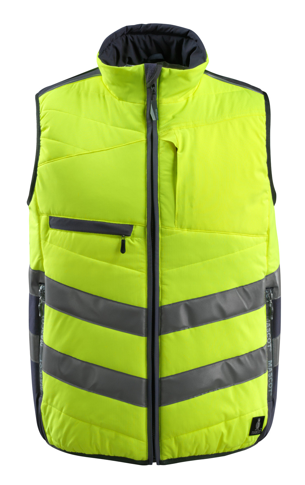 MASCOT® Grimsby Thermoweste Größe 2XL, hi-vis gelb/schwarzblau