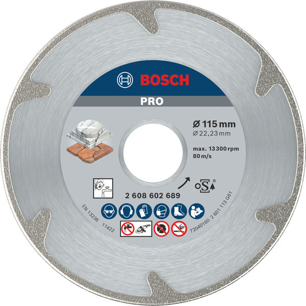 PRO Marble Diamanttrennscheibe, 115 x 22,23 mm