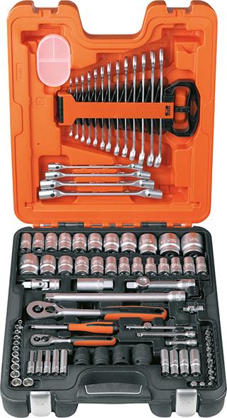 Steckschl.-Grt. 1/4"+1/2"94tlg. S87+7 Bahco
