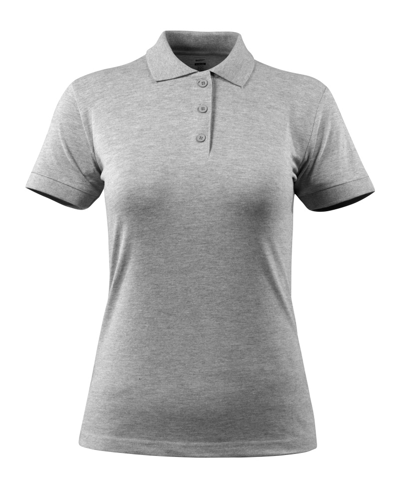 MASCOT® Grasse Damen Polo Shirt Größe 2XL, grau-meliert