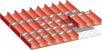 Muldeneinsatz-Set für FH 50 mm 27x27 E 3-tlg,9 Mulden,30 Wände D 45 mm LISTA