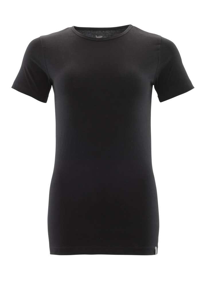 T-Shirt, Damen T-shirt Größe 2XLONE, vollschwarz