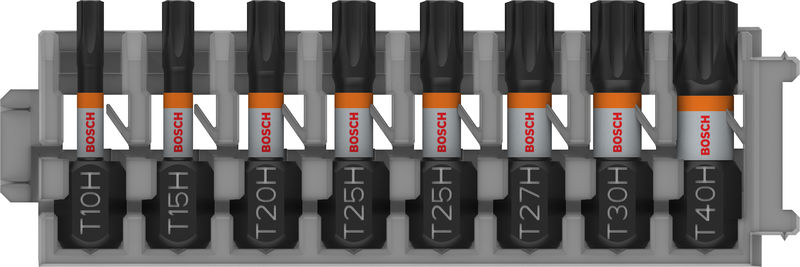 PRO TH Impact Bit-Set, 25 mm, 8-tlg