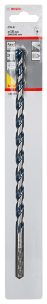 Betonbohrer CYL-5, Blue Granite, 10 x 200 x 250 mm