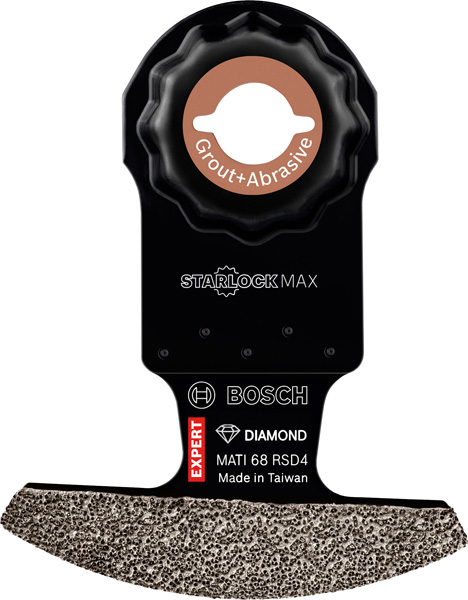 EXPERT Corner Blade MATI 68 RD4 Blatt für Multifunktionswerkzeuge, 68 x 10 mm