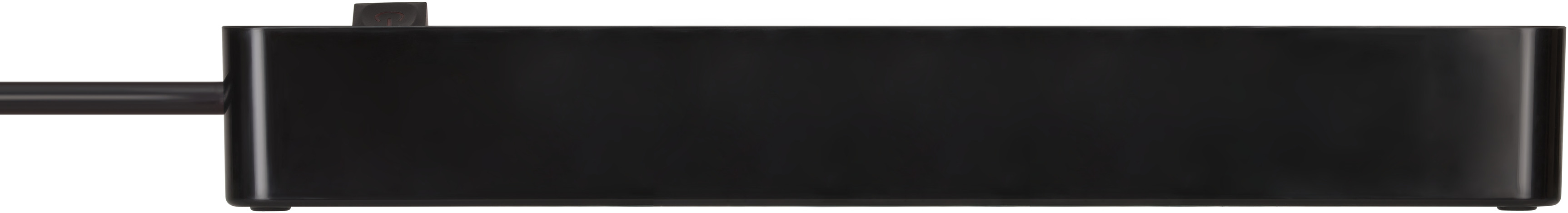Ecolor Steckdosenleiste 6-fach schwarz 1,5m H05VV-F 3G1,5