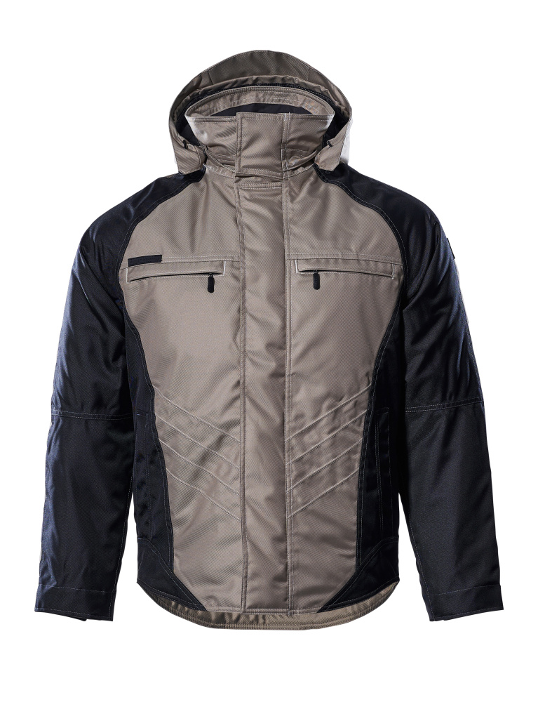 MASCOT® Frankfurt Winterjacke Größe 2XL, hellkhaki/schwarz