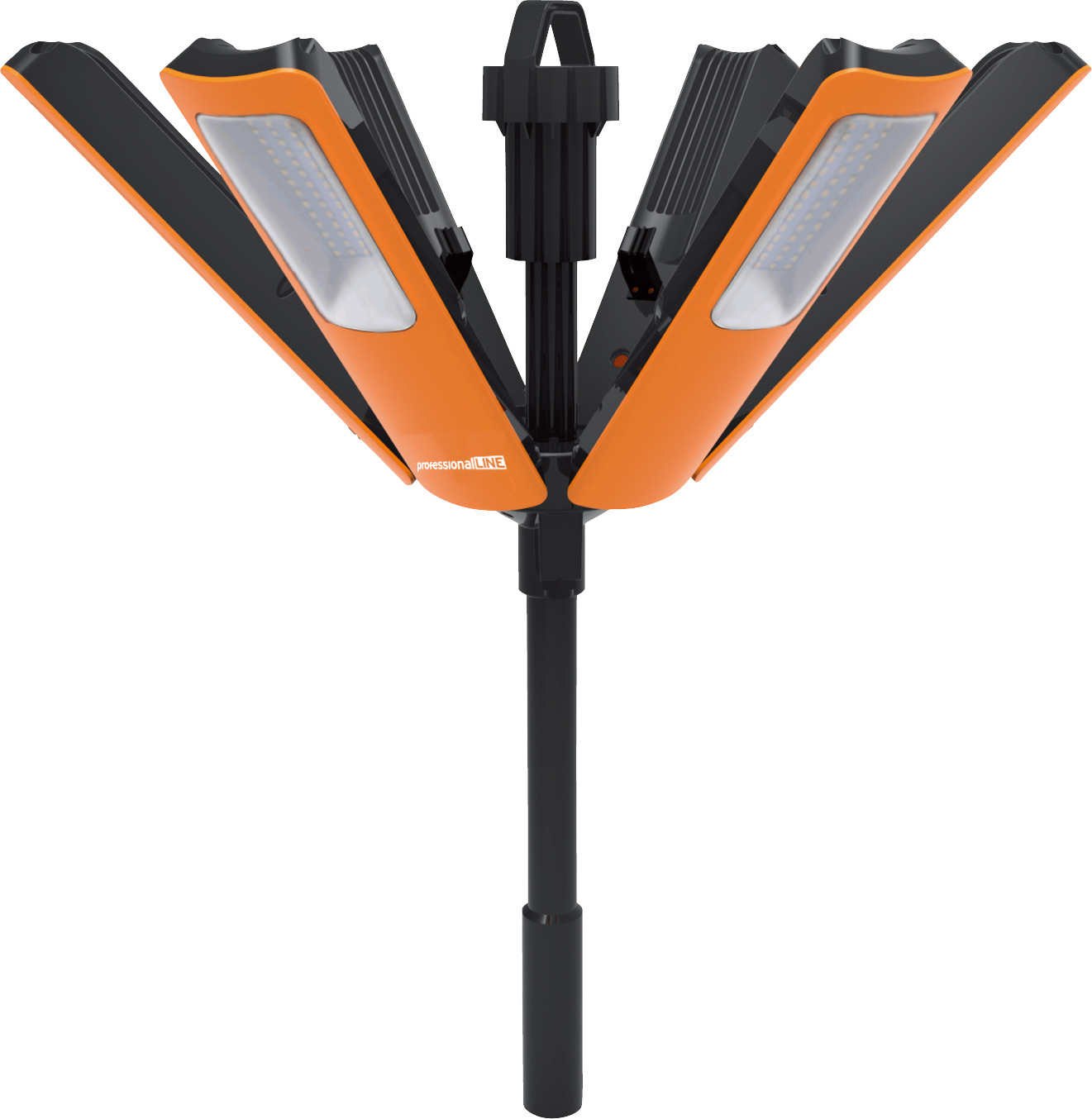 professionalLINE 360° LED Baustrahler R23050 6,7m H07RN-F2x1,0 + 3,3m H05RN-F 2x1,0, 23500lm
