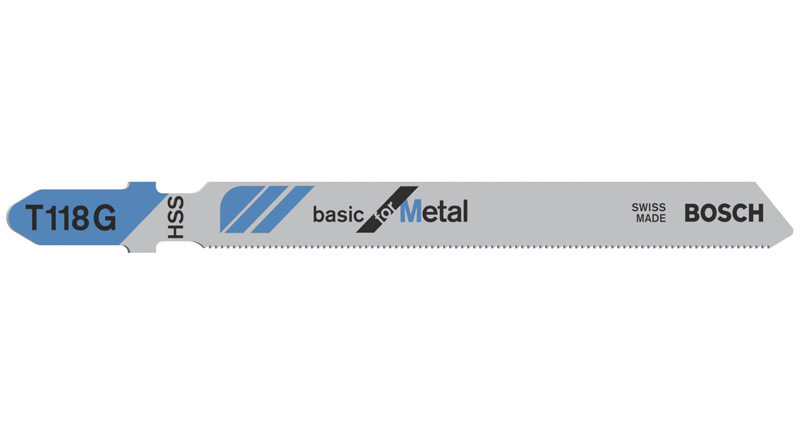 Stichsägeblatt T 118 G Basic for Metal, 5er-Pack