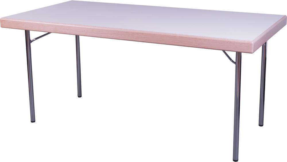 Klapptisch, Chrom, Buche KLT 1470 4F Chrom - 25mm