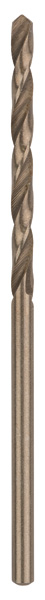 Metallbohrer HSS-Co, DIN 338, 2,5 x 30 x 57 mm, 1er-Pack