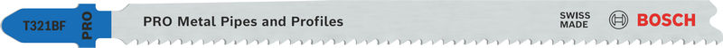 PRO Metal Pipes and Profiles T321BF Stichsägeblatt, 132 mm, 5-tlg.